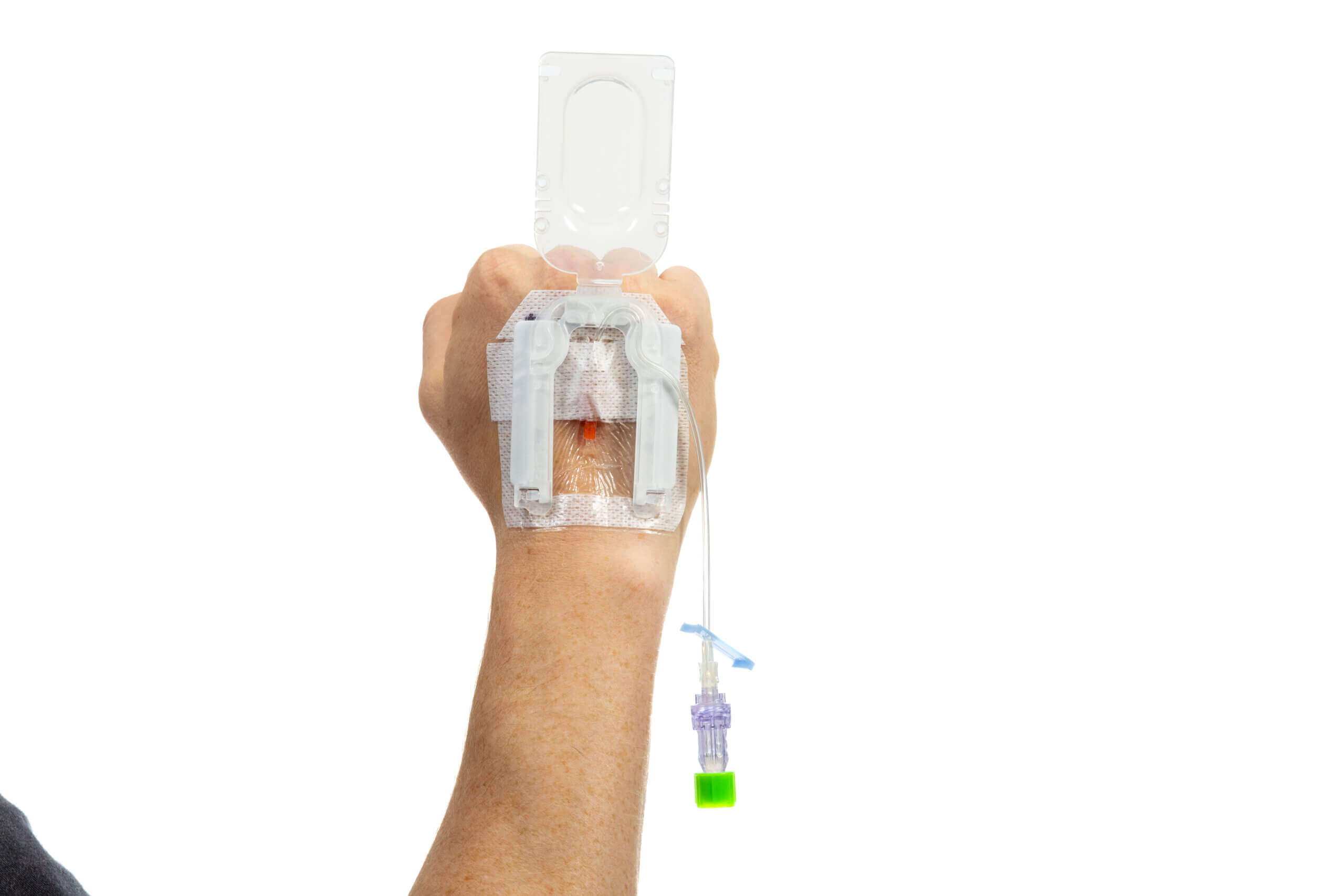 IVglove_EasyStick_Hand_Closed_IVGloveOpen-scaled